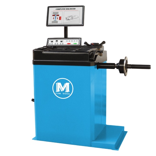 110V Power Digital Display Car Tire Balancing Machine For Economic Balancing