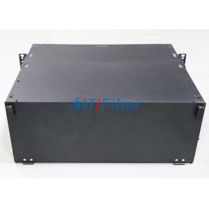 4U Slidable Fiber Optic Patch Panel for MTP / MPO Fiber Cassette Module