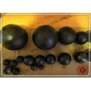 B2 60Mn C45 Ball Mill Grinding Media 30mm 40mm High Wear Resistance