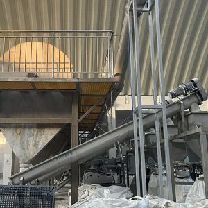 High Capacity Salt Making Production Line With Crusher Centrifuge Dryer