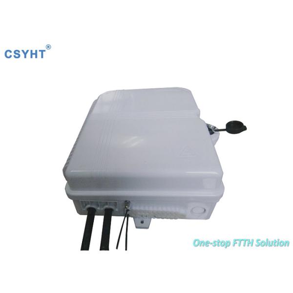 24SC Drop Cable FTTH Fiber Optic Terminal Box Wall Mounted Rainfall Resistant