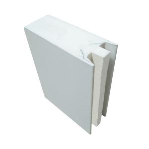 White Composite Polyurethane Insulation Panel High Density Insulated Cold