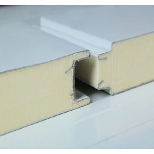 50mm PU Insulated Roof Panels with Fireproof Core in RAL Colors