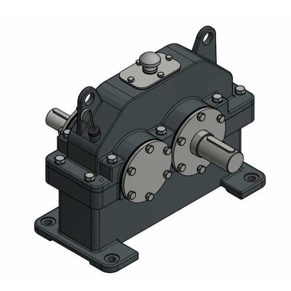Quality Compact Cylindrical Gearbox Reducer with 5 1 Ratio for Horizontal Mounting wholesale
