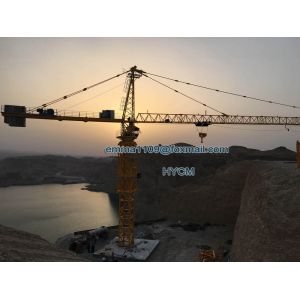Cheap QTZ7030 Electric Types of Tower Cranes Lift Hoist 16T Building Materials for sale