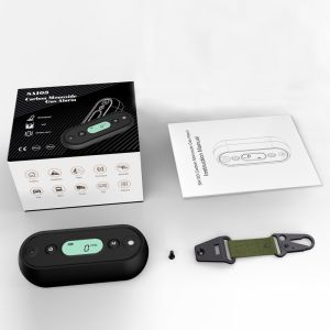 2-Year Battery Travel Portable Carbon Monoxide Alarm CO Detector For Camping RV