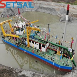 River Mud Gravel Suction Sand Pump Ship Dredger with Lifeong After-sales Service