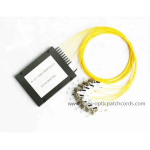 CWDM Optical Fiber Plc Splitter With ABS Package 2/4/8/16 Channel Mux / Demux