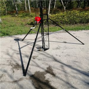 Aluminum 30M Max 100KG Self Supporting Lattice Tower
