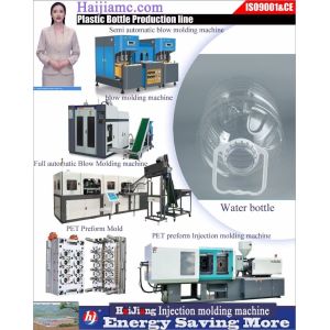 Customizable PET Preform Injection Molding Machine with 1-8 Cylinders and 154cm3