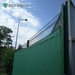 Easy Assembly Pvc Coated 3d Welded Wire Mesh Fence For Garden Security