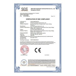 Automatic Safety Toecap Impact Testing Machine 1200MM Effective Height