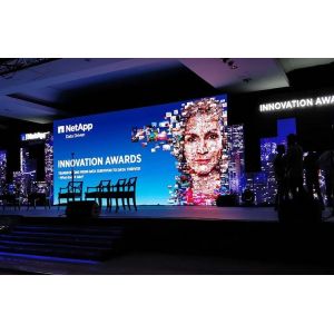 China Indoor Curved P3.91 Led Video Wall 500x500mm on sale