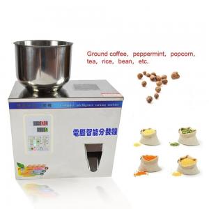 Cheap 200g Semi Automatic Powder Filler Machine For Tea Seeds Grains Bottle Bag Powder for sale