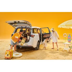 Wuling Jiachen Lithium Battery Hybrid Electric Car with 5-door 7-seat Body