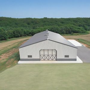 Versatile Steel Structure Warehouse Weather Resistant Steel Frame Building