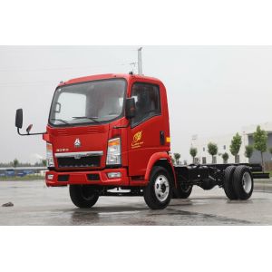 Cheap White SINOTRUK Light Duty Trucks Transporting Vegetables Fruits with for sale