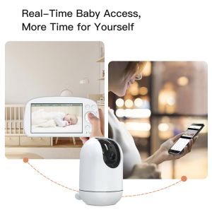 WiFi Baby Monitor with App 1080p HD Two-Way Audio Motion Detection