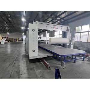 Automatic Linear Motion Guide Foam Sponge Horizontal Cutting Machine infinite