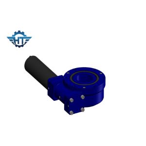 SE3 Enclosed Solar Tracker Slew Drive With 24VDC Planetary Gear Motor And Hall Sensors