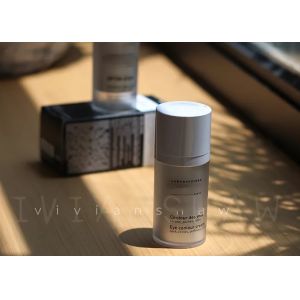 Silk Printing Rotating Square Airless Pump Bottle 1oz Refillable