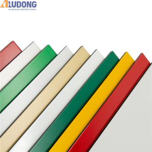 China Signage ACP ACM 5mm PVDF Aluminum Composite Panel Brushed on sale