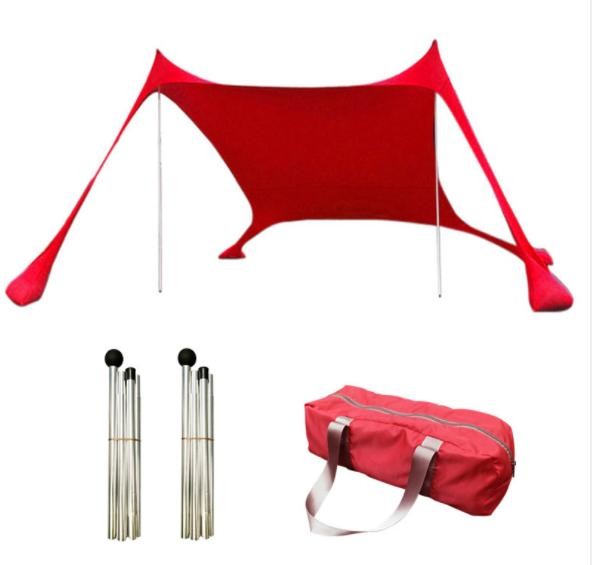 Quality UPF 50+ 180GSM Lycra Outdoor Sunshade Beach Tent wholesale