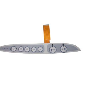 Custom LED Membrane Switch Panel , FPC Flex Circuit And Waterproof