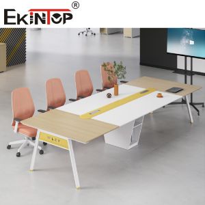 Custom Rectangular Wood Conference Table Meeting Room Cafe Table Scratch