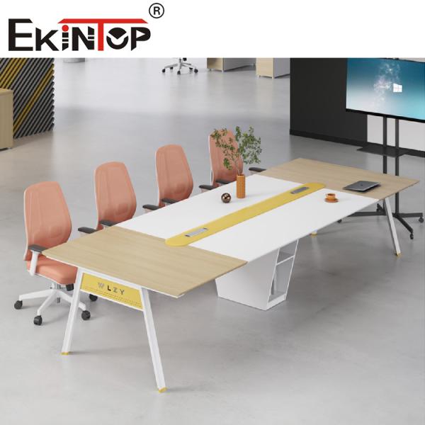 Custom Rectangular Wood Conference Table Meeting Room Cafe Table Scratch