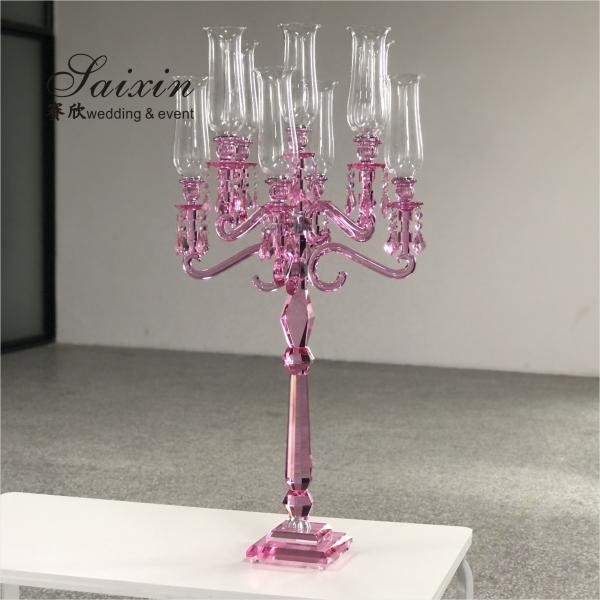 Add A Touch Of Glamour With 9 Arm Crystal Chandelier In Candelabra Style