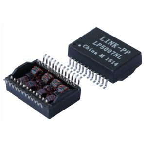 China 24HSS1041A2 HF 1000 BASE-T Magnetic Ethernet Transformer LP5007NL on sale