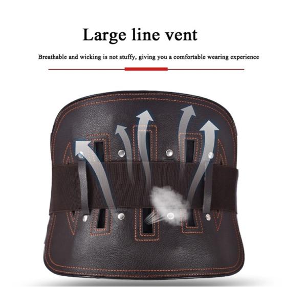 Leather Waist Back Support Belt Medical Elastic Waist Belt OEM ODM Service