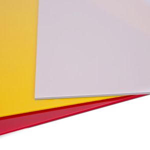 Opal White Polycarbonate Light Diffuser Sheet with 1.3mm-16mm Thickness and 50