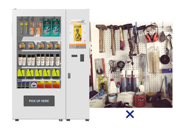 Quality Tooling Vending Machine With Elevator Hook System For Workshop Employee wholesale