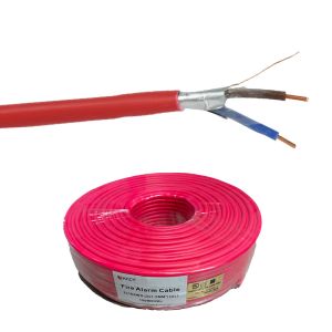 UL1424 Power Limited Fire Alarm Cables 2x1.5 mm2 with Al/Foil Shield and PVC