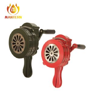 Portable Type Manual Operated Siren , Fire Fighting Appliances For Emergency