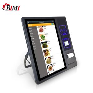 Bimi 21.5 inch Self-Payment Kiosk with Touch Screen Thermal Printer and 2D