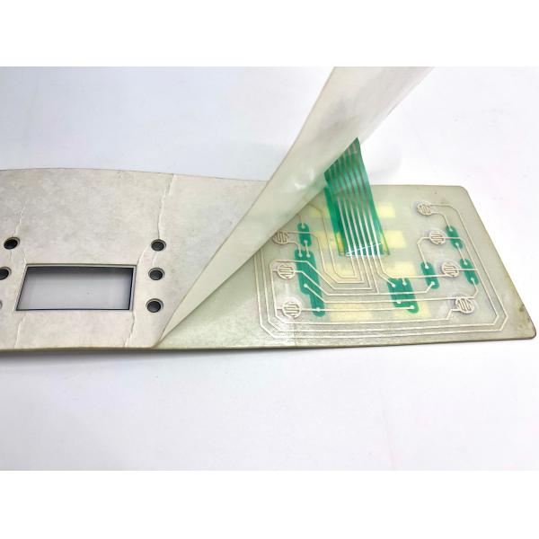 Clear Windows 6 Layers Polyester Membrane Switch Module Arduino With 1 Million Life Cycles