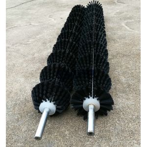 PP Wave Roller Brush Of Seafood Oyster Vegetable And Fruit Washing Machine