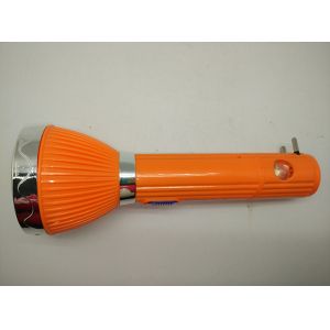 BN-8890 Orange Rechargeable LED Flashlight with Side Lamp LED Torch Light