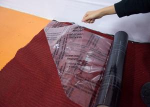 China Auto Carpet Adhesive Protective Film , Transparent Carpet Protection Roll on sale