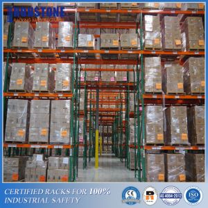 Warehouse Roll Formed Teardrop Pallet Racking System