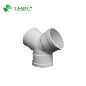 2000LBS Pressure Rating CPVC Y Type Tee for Home Sewer Drain Pipe Fitting