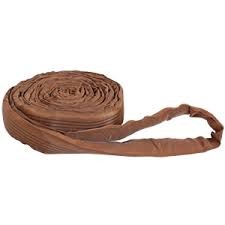 Cheap 6000kg Polyester Endless Round Sling Safety Protection Sleeve Attached for sale