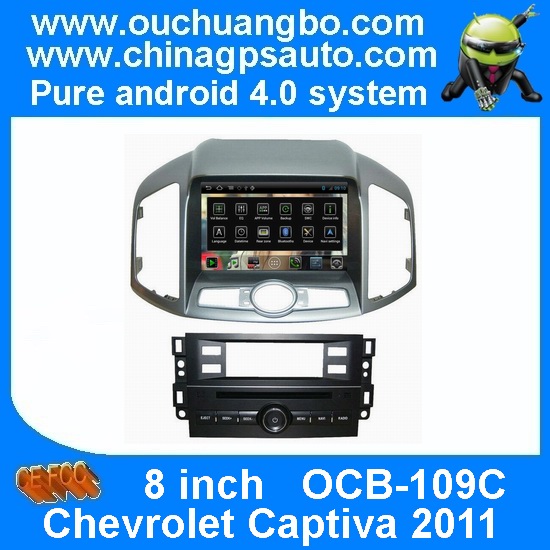 Ouchuangbo Car GPS Navi Multimedia Kit Android 4.0 for Chevrolet Captiva 2011