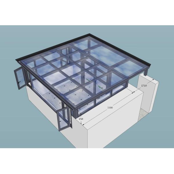 Quality High Durability Sunroom Garden Room Snow / Rain Resistant for Villa wholesale