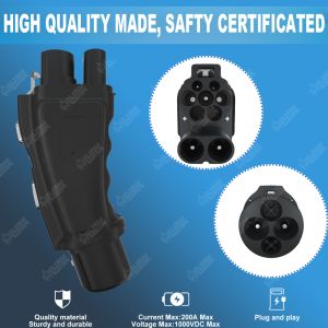 Factory Outlet DC Fast CCS2 to CHAdeMO Adapter