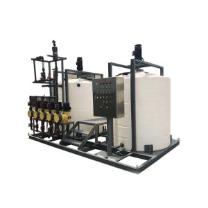 Energy Saving 2000L/H PE Coagulant Dosing System For Circulating Cooling Water