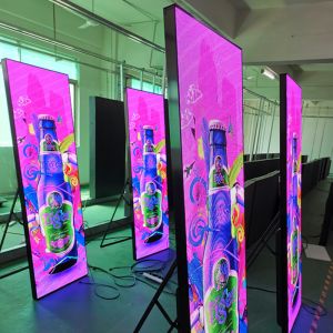 P2.5 P3 RGB 128*64 Digital Advertising Display Screens